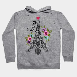 Eiffel Tower Paris Hoodie